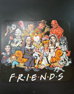 Horror Friends Mouse Pad