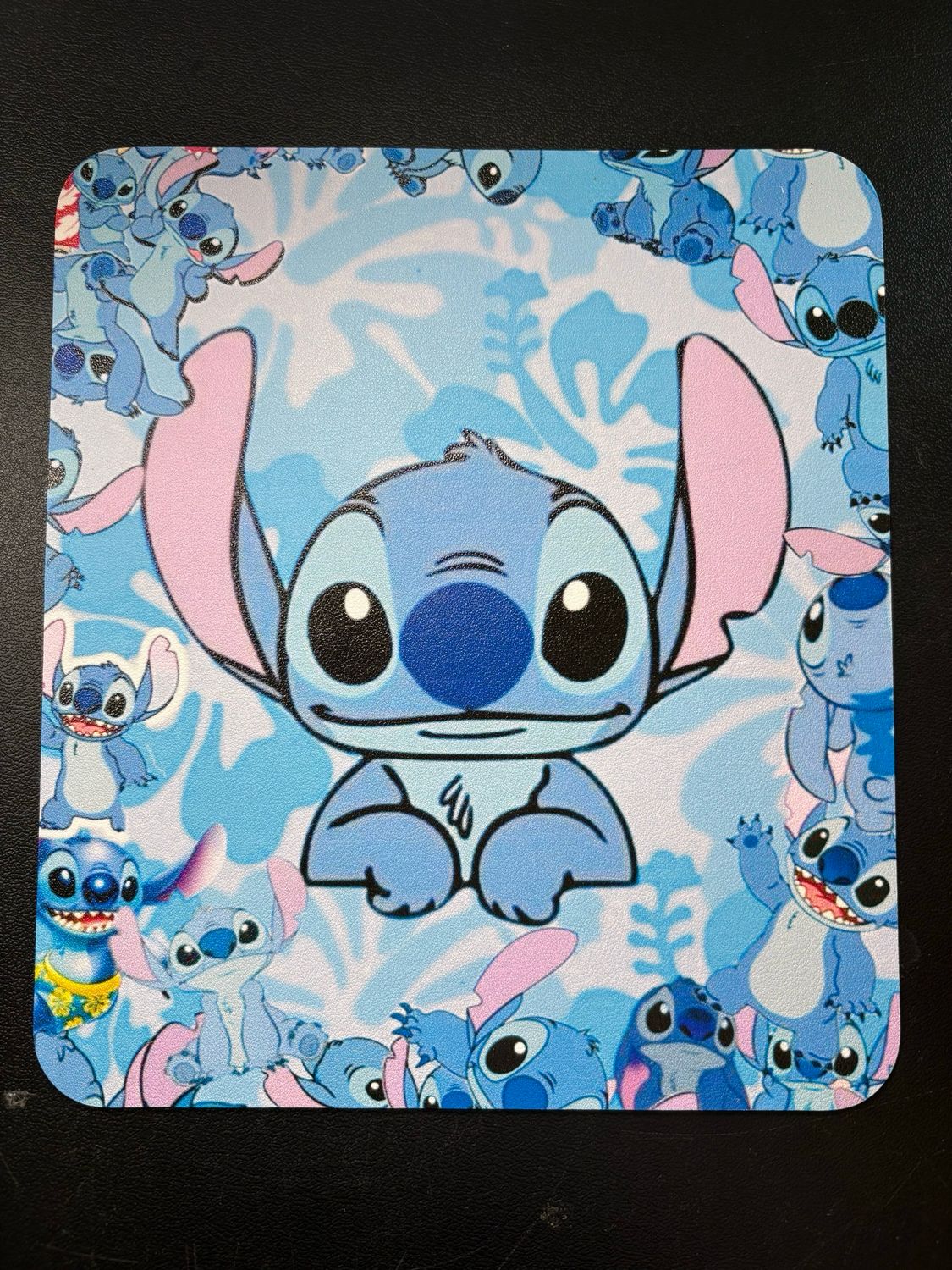 Blue Alien Mouse Pad