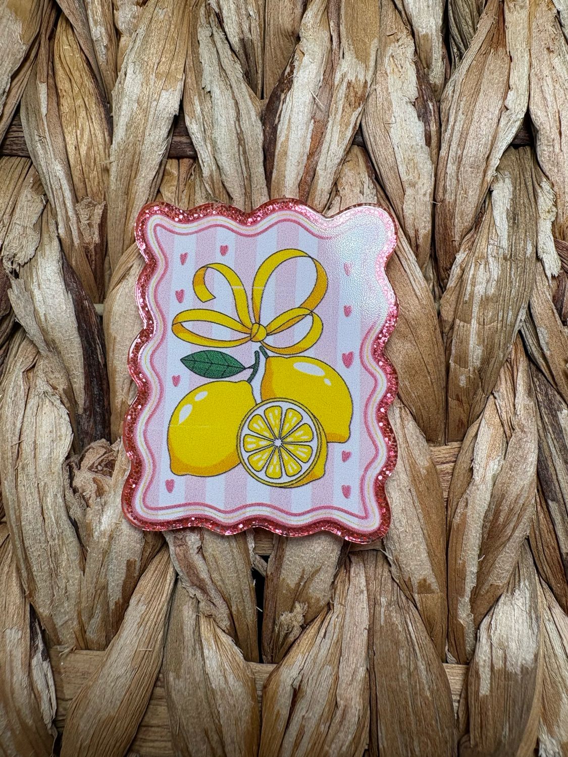 Lemons Acrylic Flatback