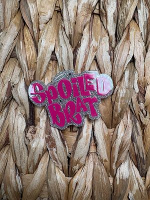 Spoiled Brat Acrylic Flatback