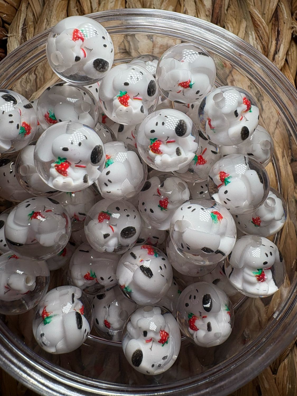 16mm Snoop Character Bead