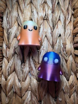 2 Pack 3d Printed Ghostie Toppers (Mixed Colors)