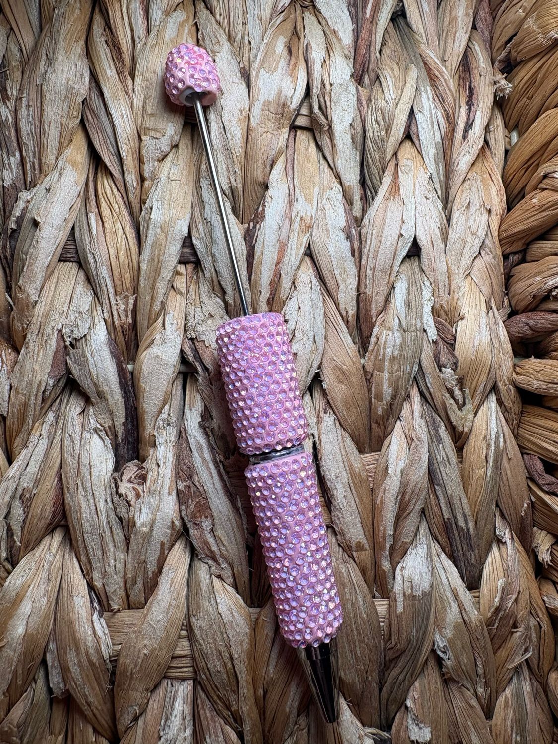 Light Pink AB Rhinestone Pen