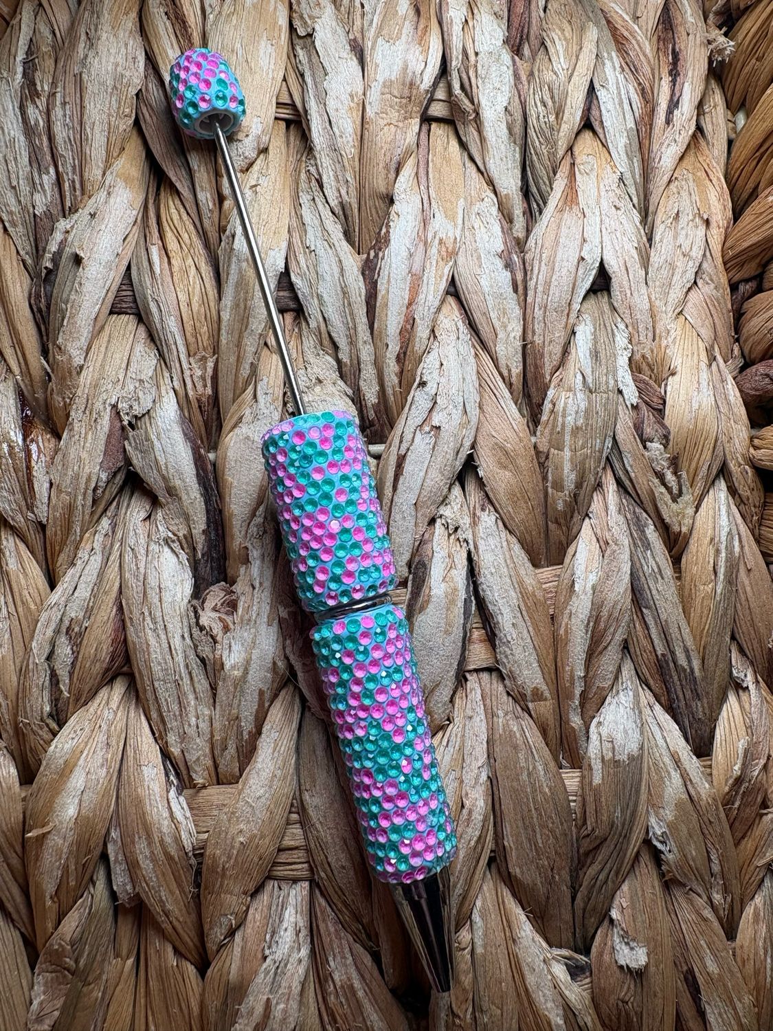 Cotton Candy Rhinestone Pen