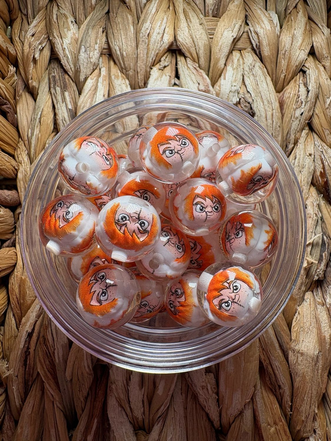 16mm Chucky Character Bead