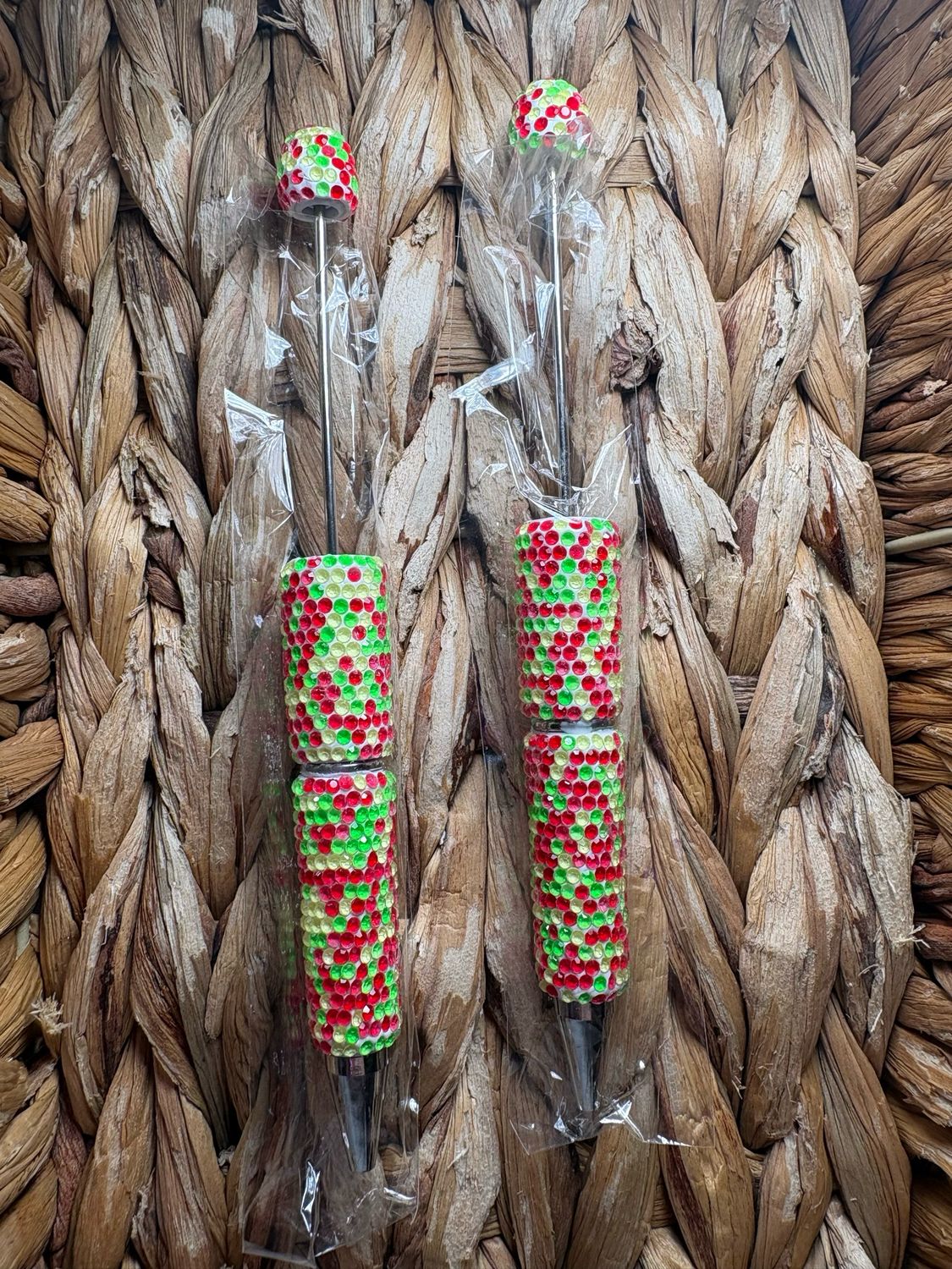 Fruit Cocktail Rhinestone Pen
