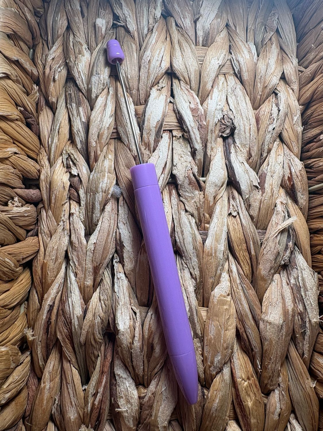 Light Purple Long Stem Pen