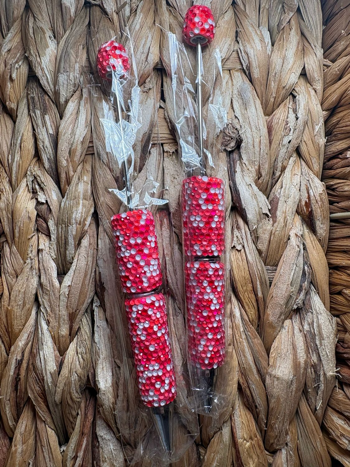 Cherry Rhinestone Pen