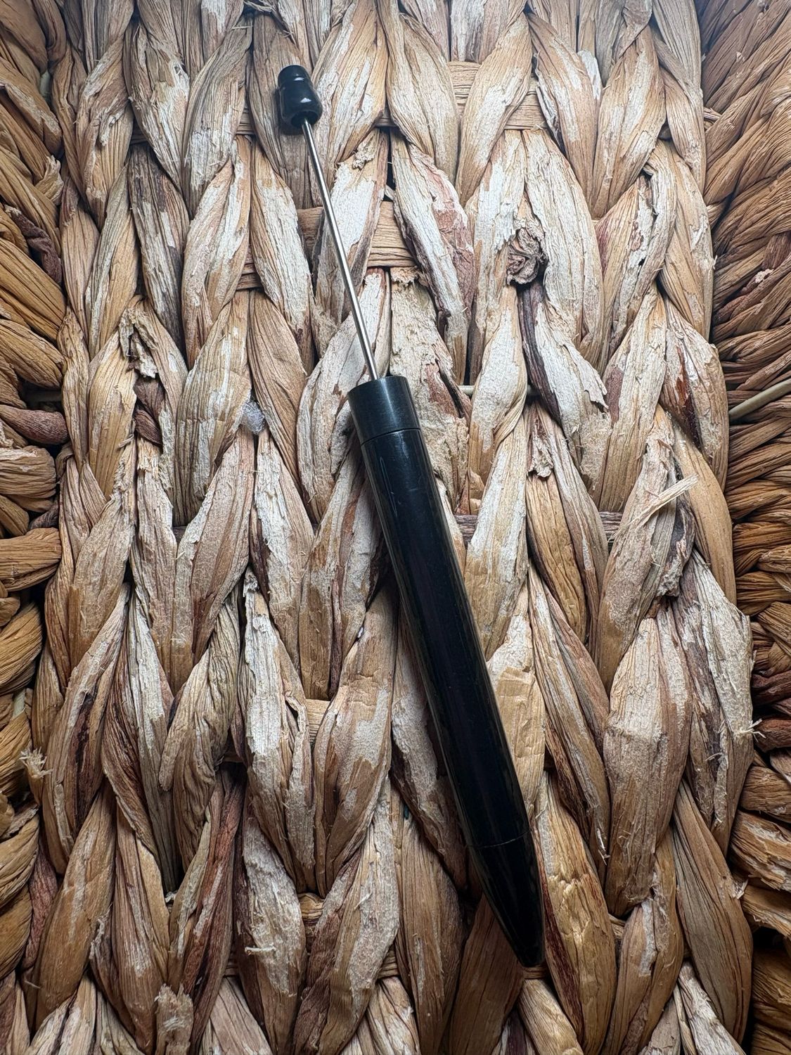 Black Long Stem Pen