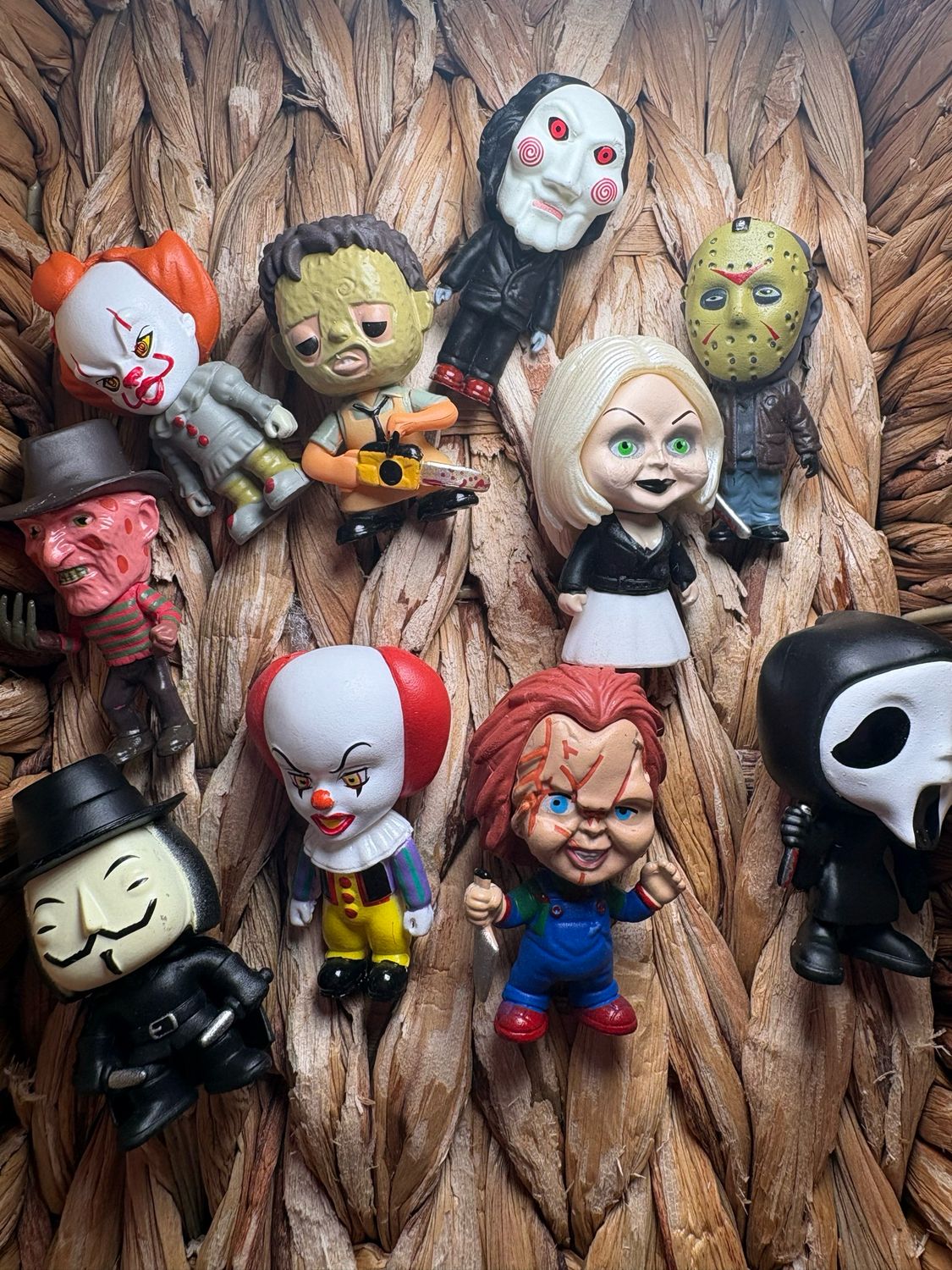 Horror Character Toppers-10pc