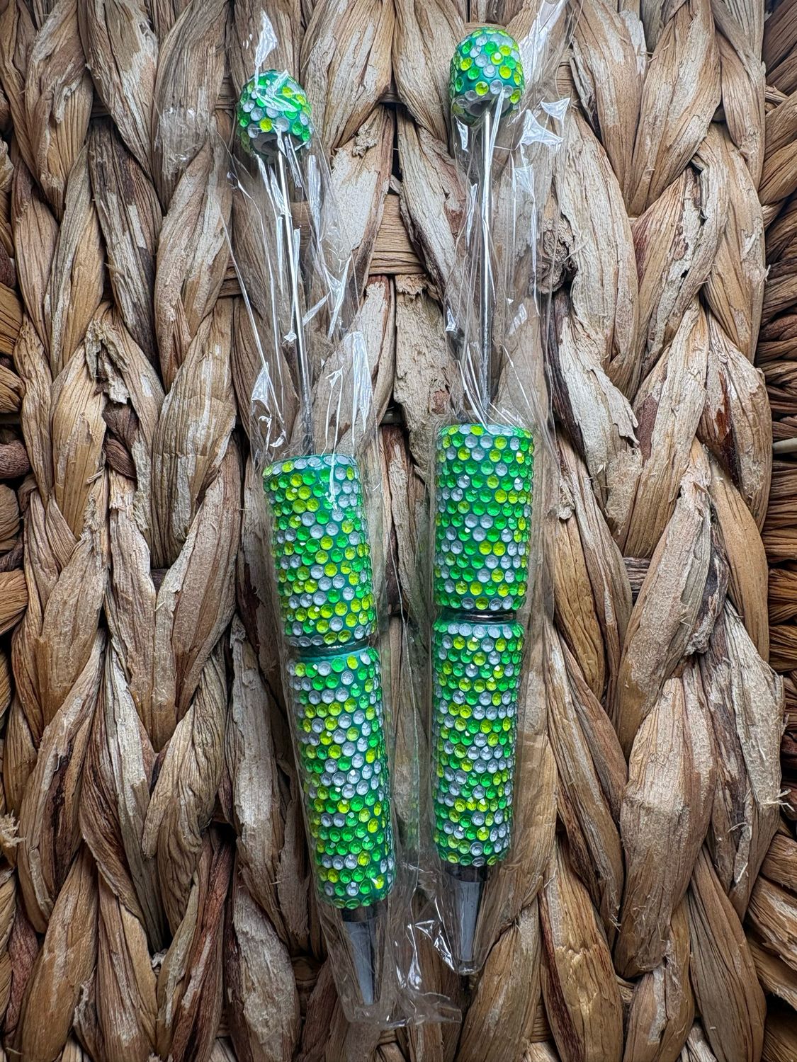 Limeade Rhinestone Pen
