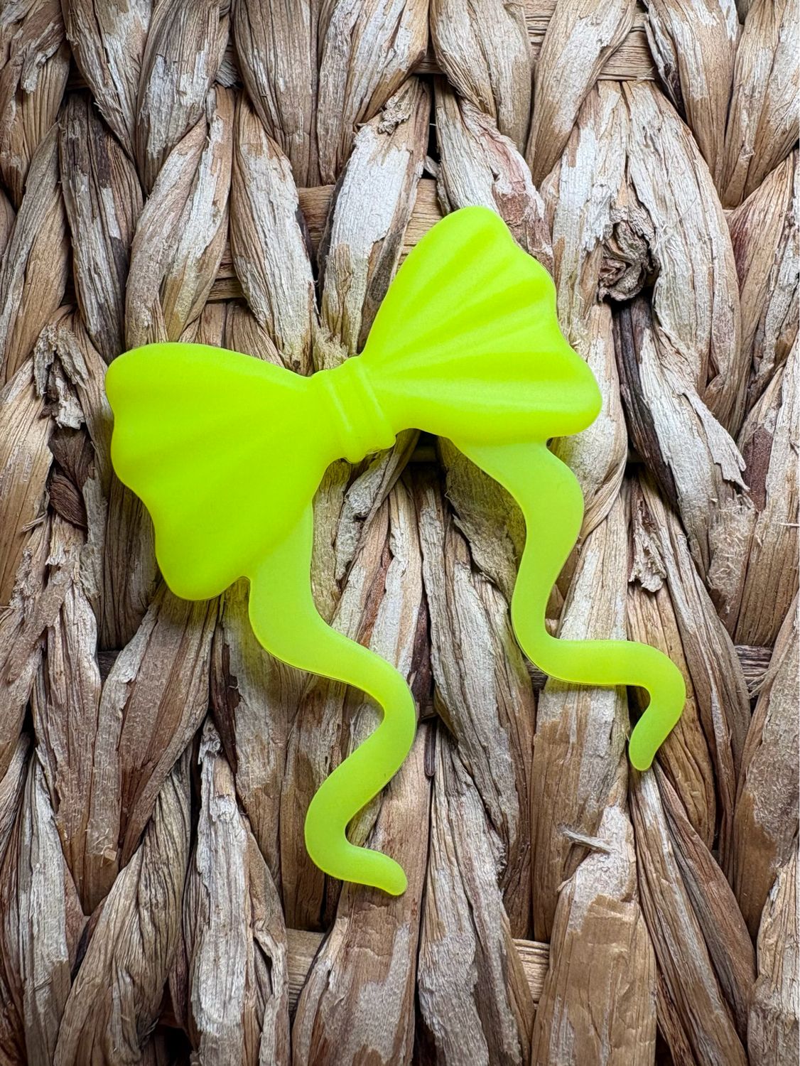Yellow Large Bow Focal