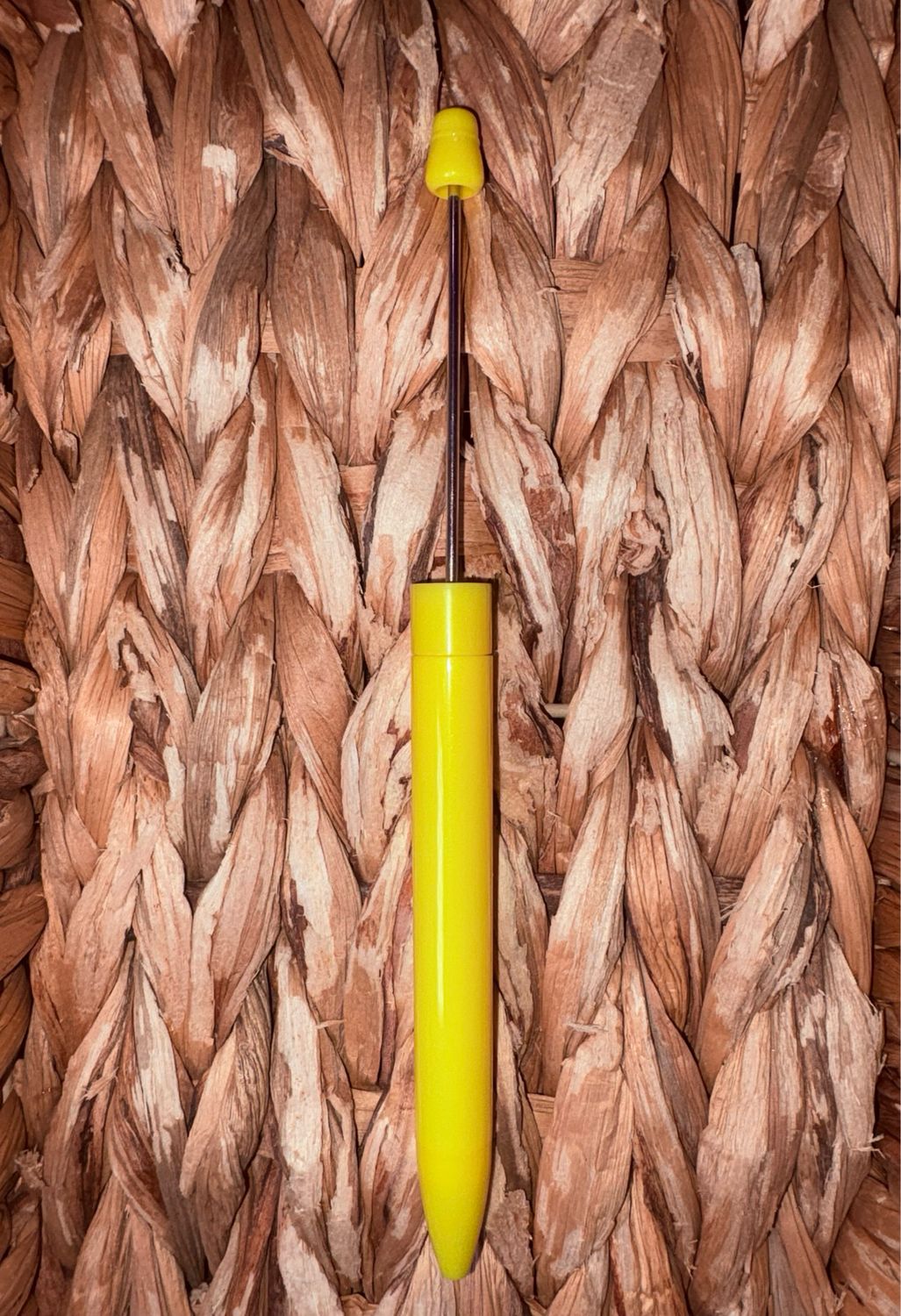 Yellow Long Stem Pen