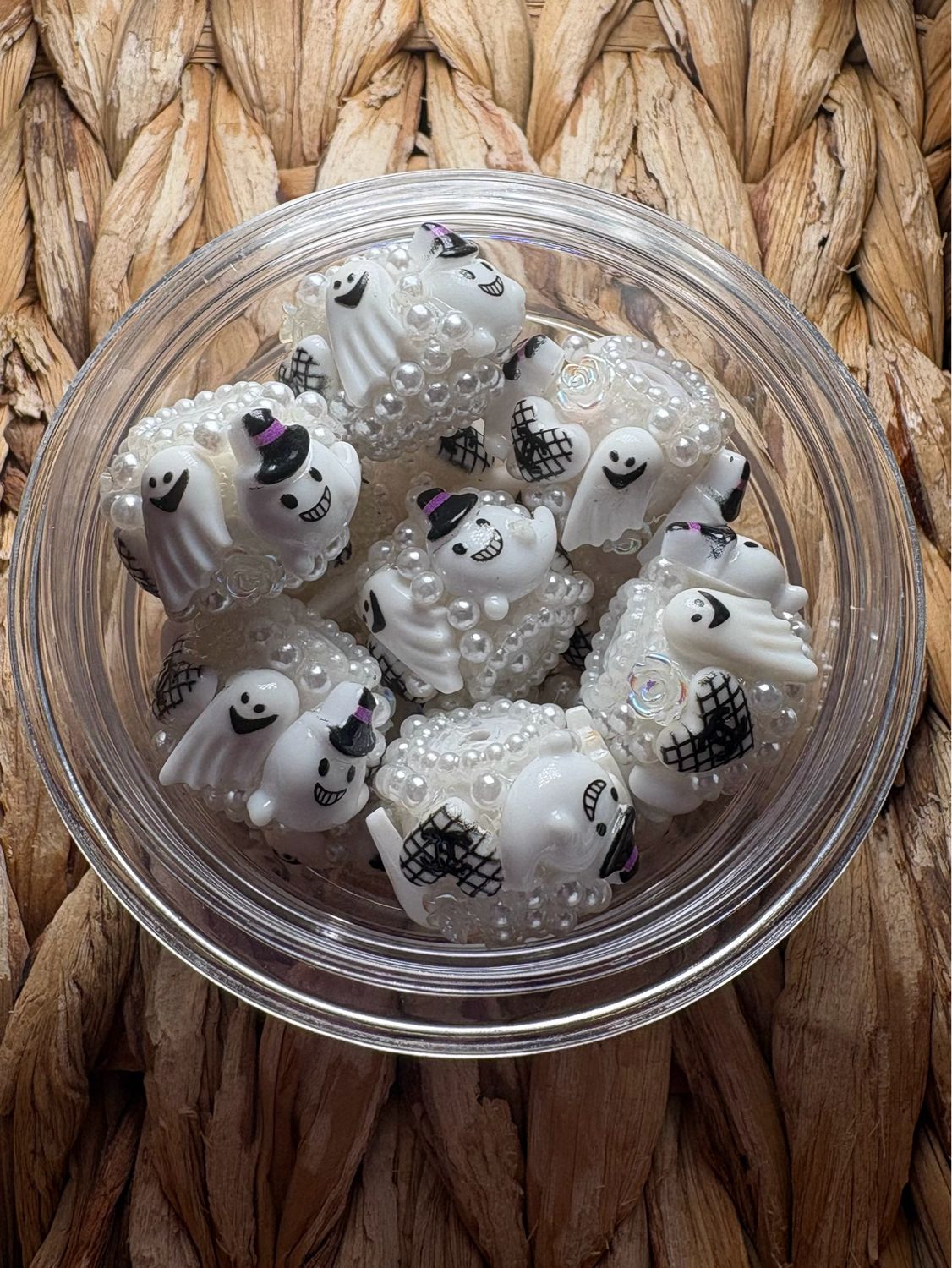 Ghost Sugar Bead