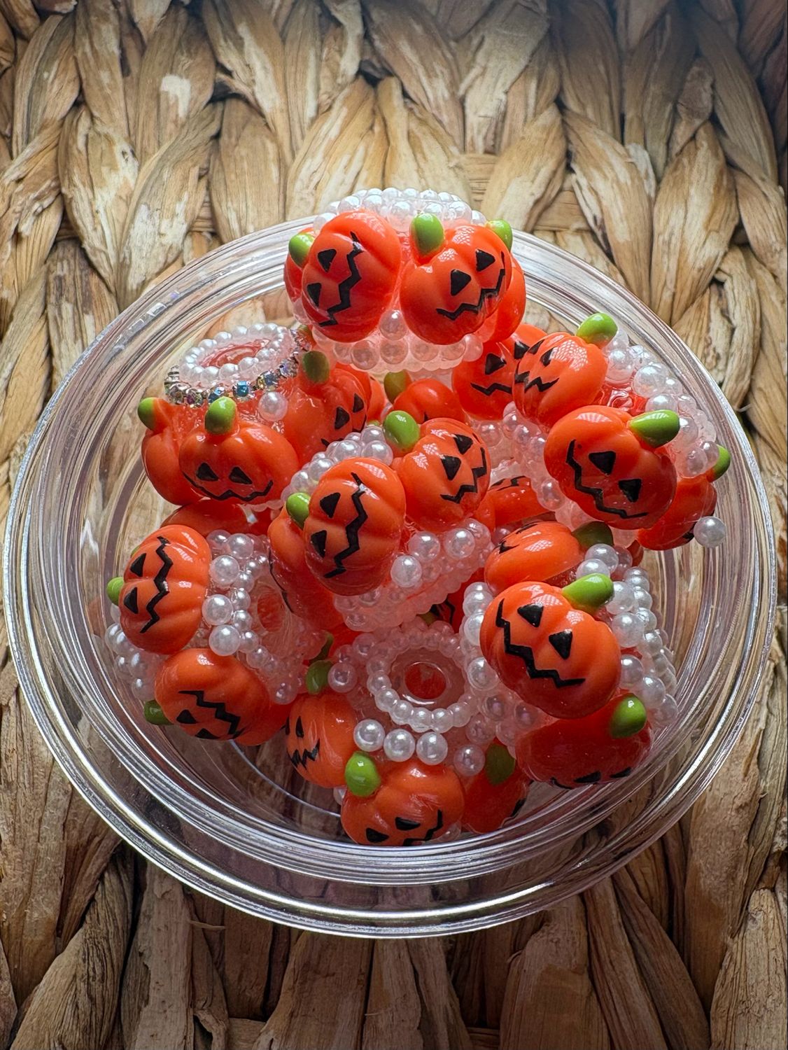 Pumpkin Sugar Bead