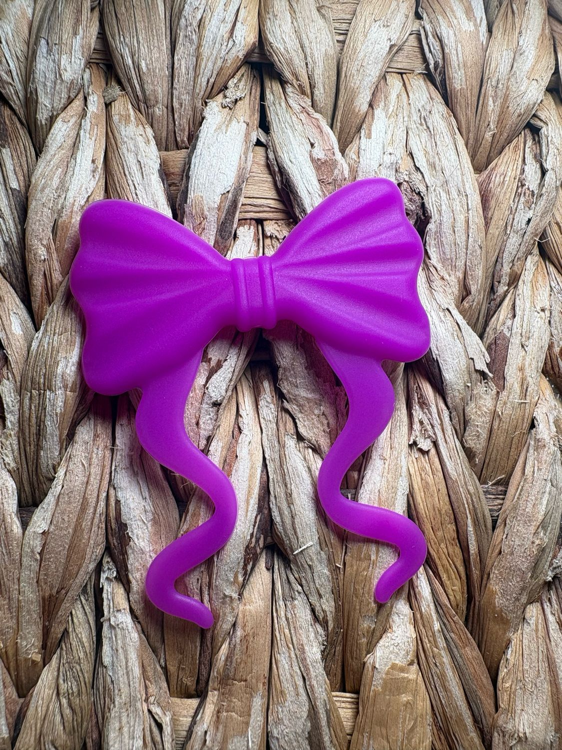 Purple Large Bow Focal