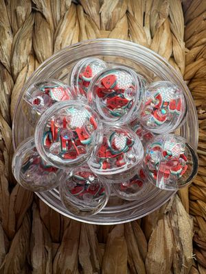 Watermelon Shaker Bead