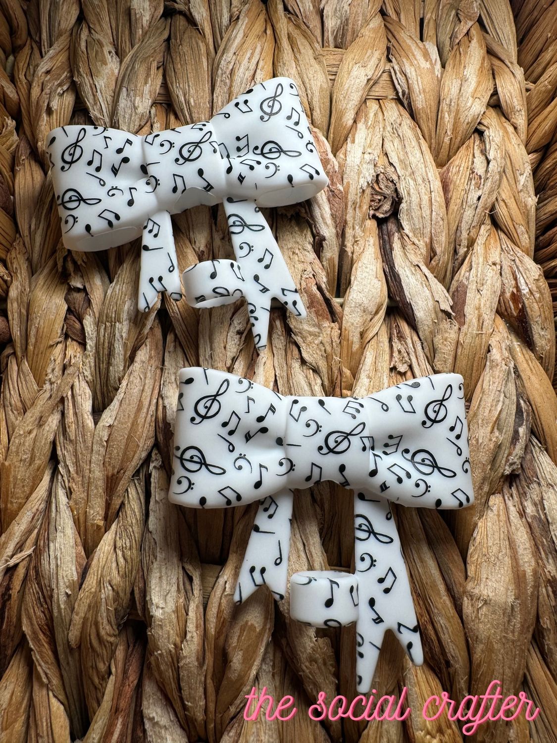 Music Notes Straw Topper (TSC Exclusive) ST31