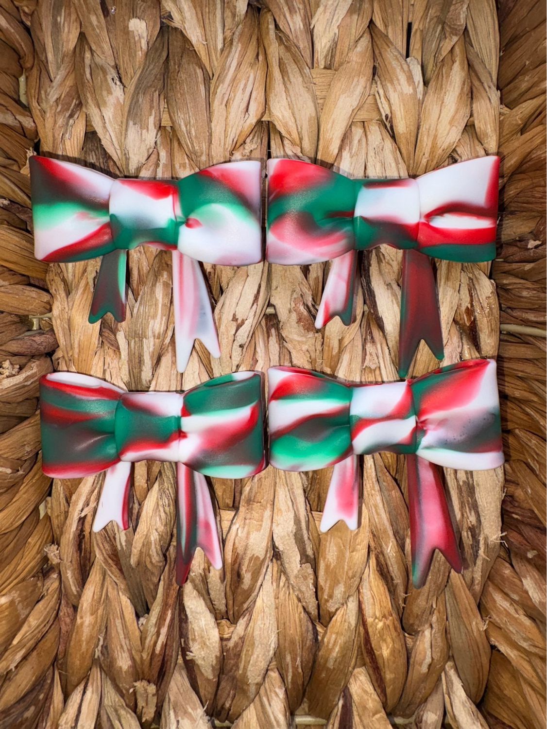 Christmas Party Bow Strawtoppsr 