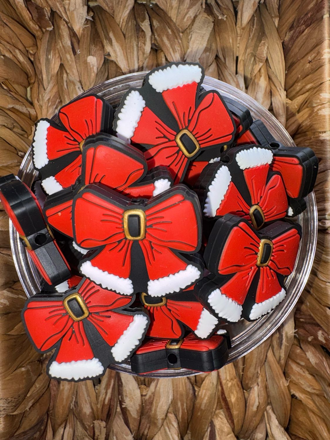 Santa Pants Bow Focal