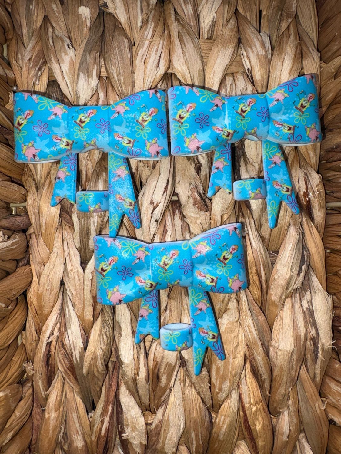 Sponge Blue Straw Topper (TSC Exclusive) ST12