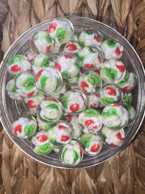 16mm Green Guy Character Bead 