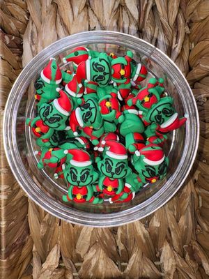 Grinch Santa 3d Focal