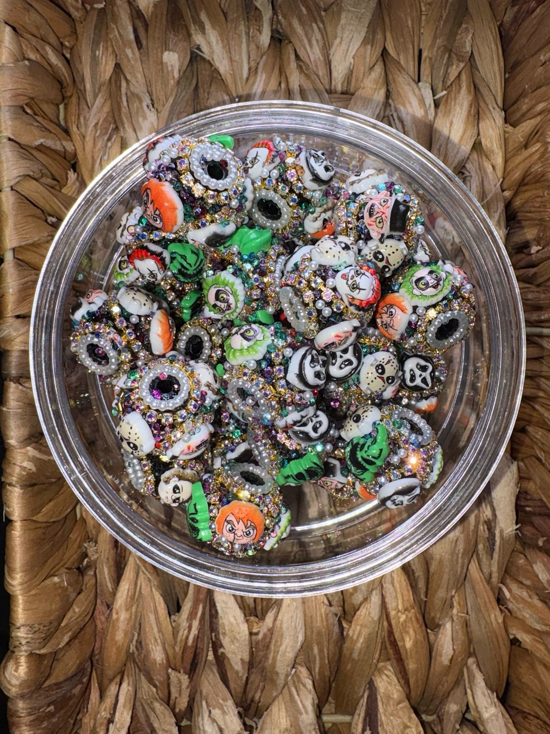 Horror Characters Sugar Bead Bag- 5pc