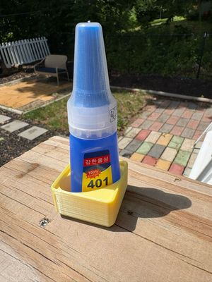 Single Glue Holder Yellow