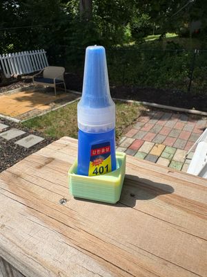 Single Glue Holder Green