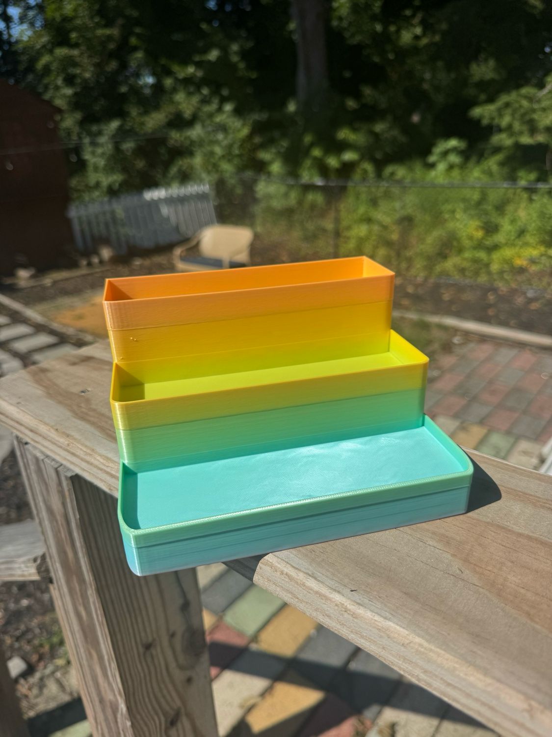 Rainbow Topper Stand 3d Printed