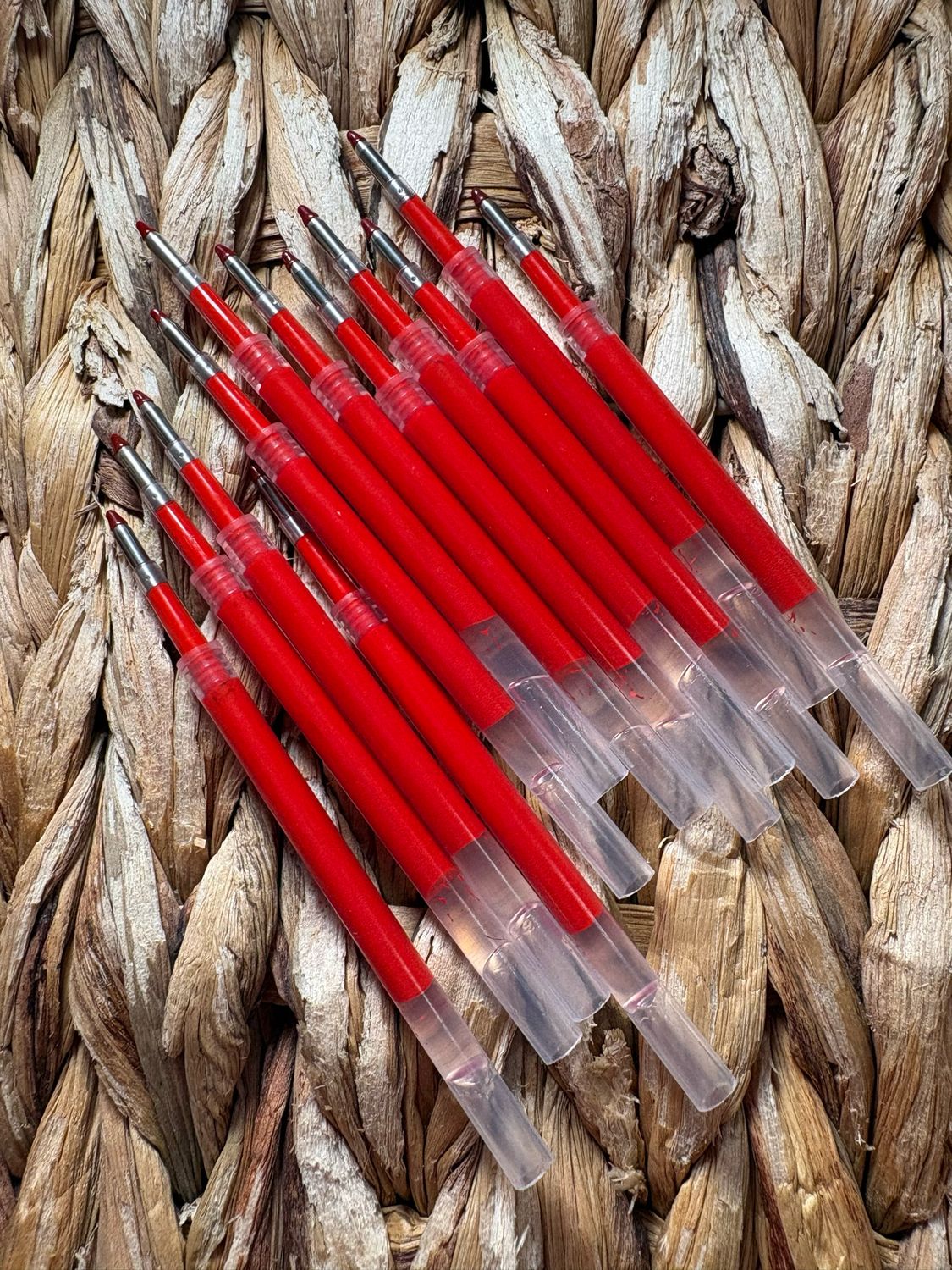 Red LongStem Pen Refill-10pc