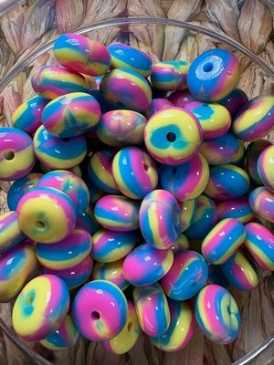 90s Vibes Silicone Abacus Bead