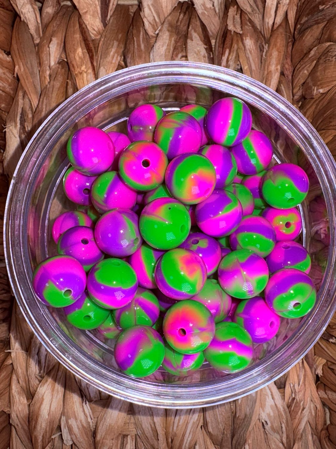 15mm Monster Mash Liquid Silicone Bead