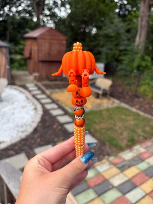 Pumpkin Kicker 3d Printed Bead 