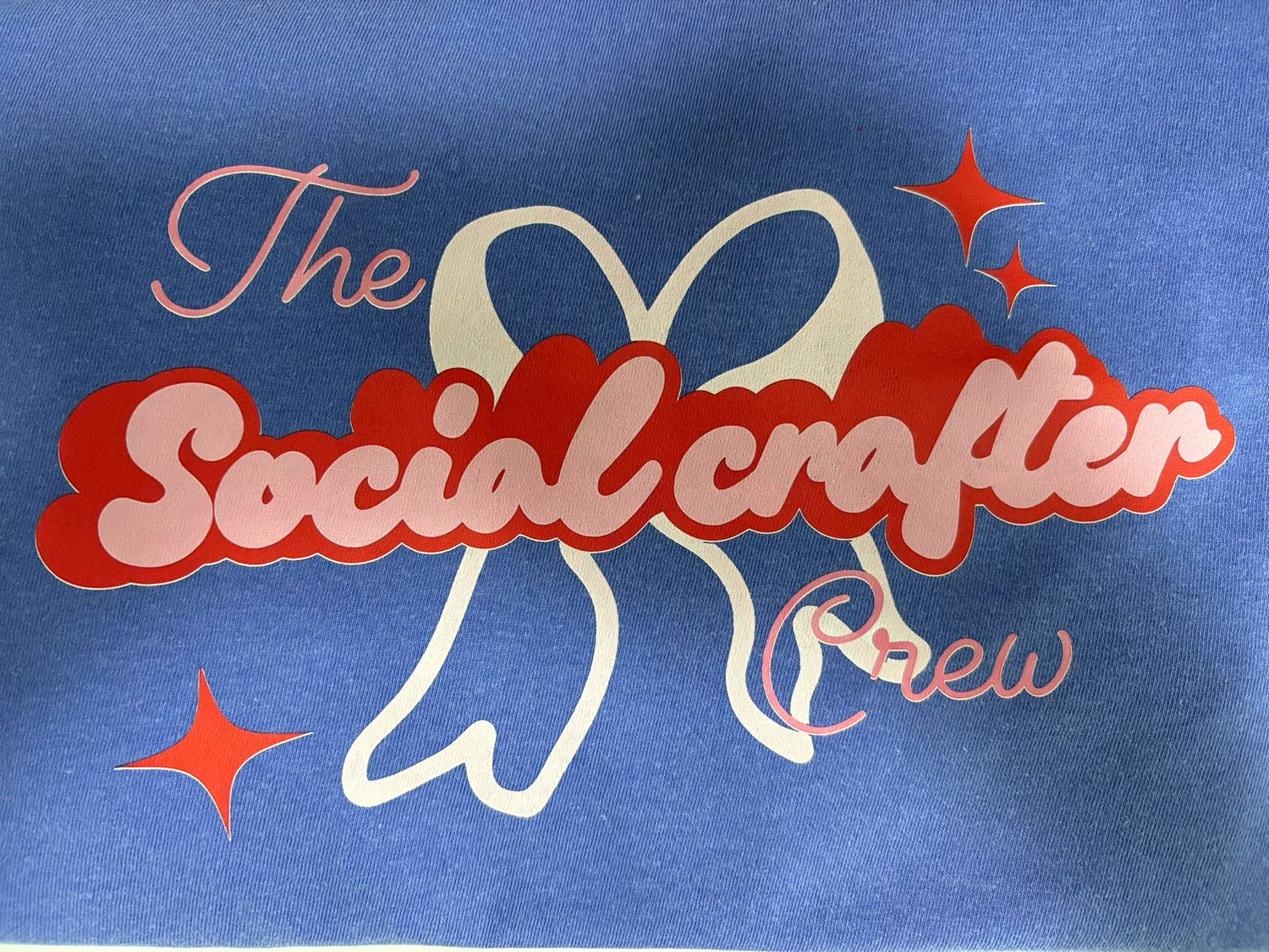 The Social Crafter Crew- Blue XL