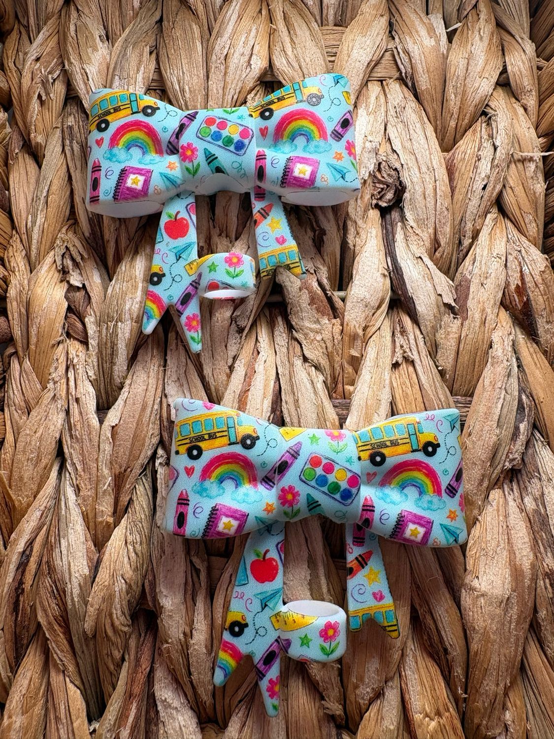 Blue Teacher Straw Topper (TSC exclusive)