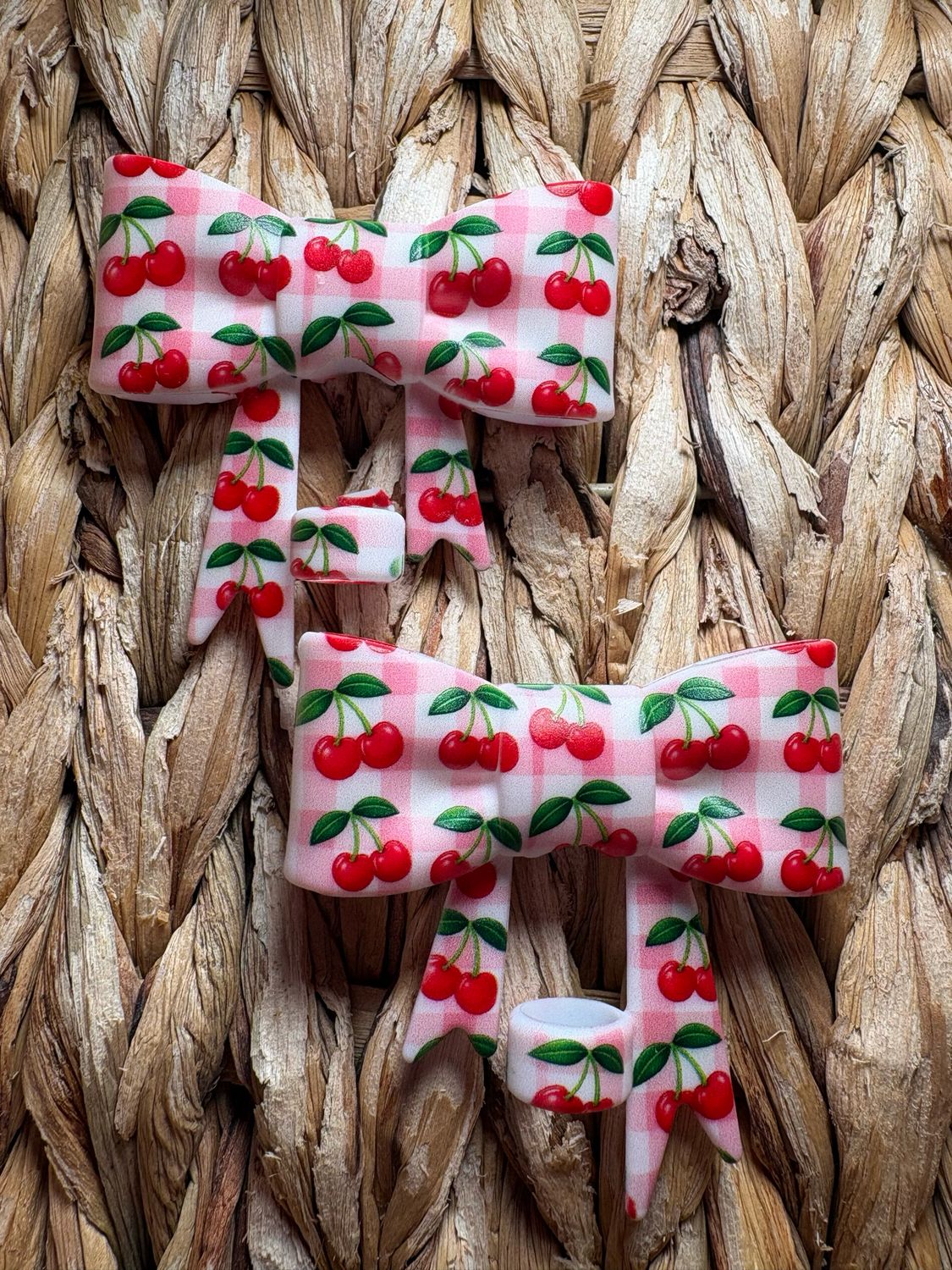 Cherries Straw Topper (TSC exclusive)
