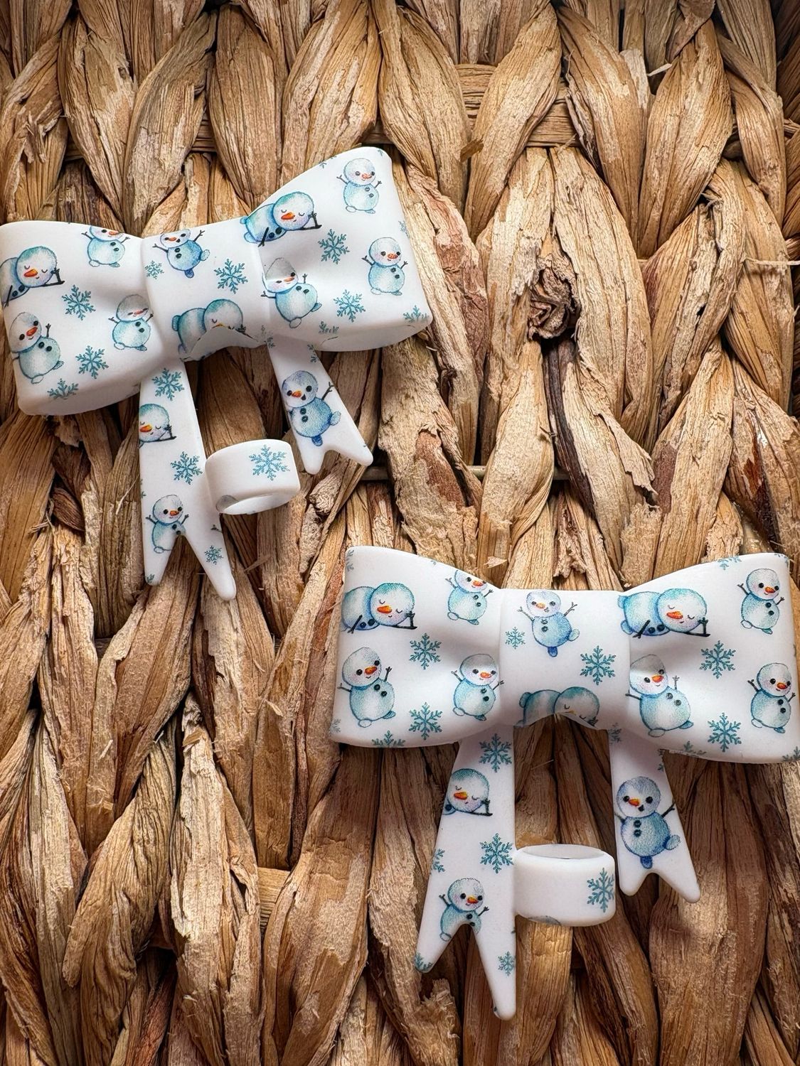 Snowman Straw Topper (TSC exclusive)