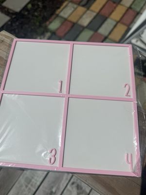 Number Board 3d Printed