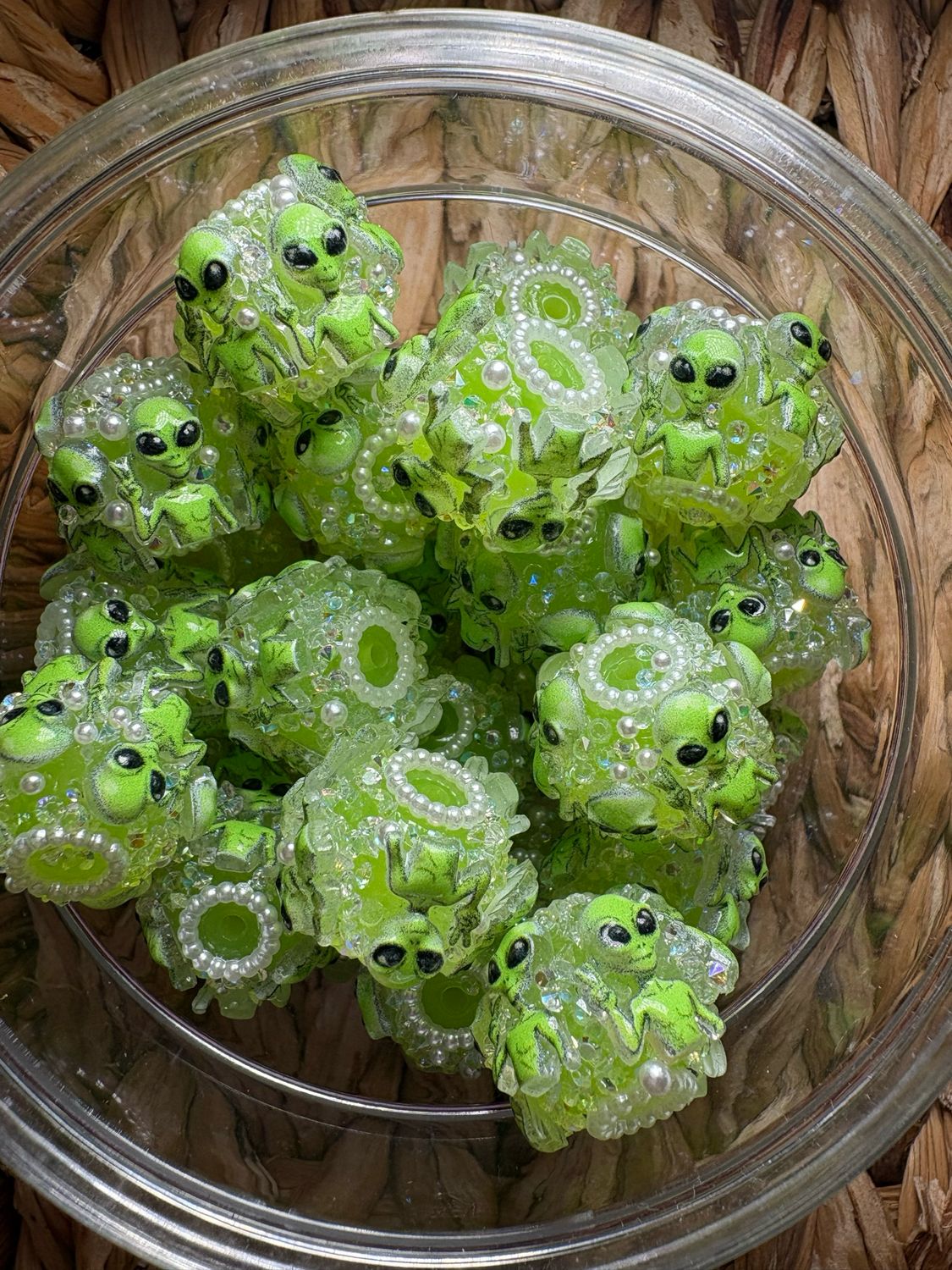 Alien Sugar Bead-5pc