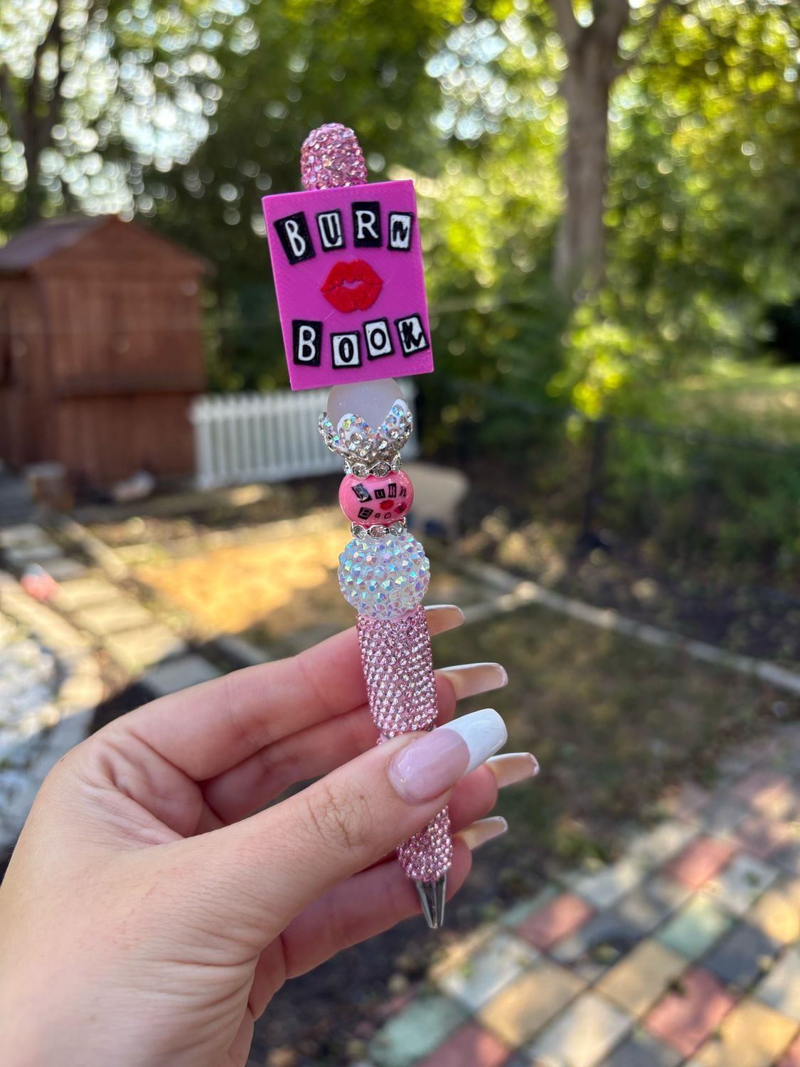 Burn Book 3d Printed Bead/Straw Topper