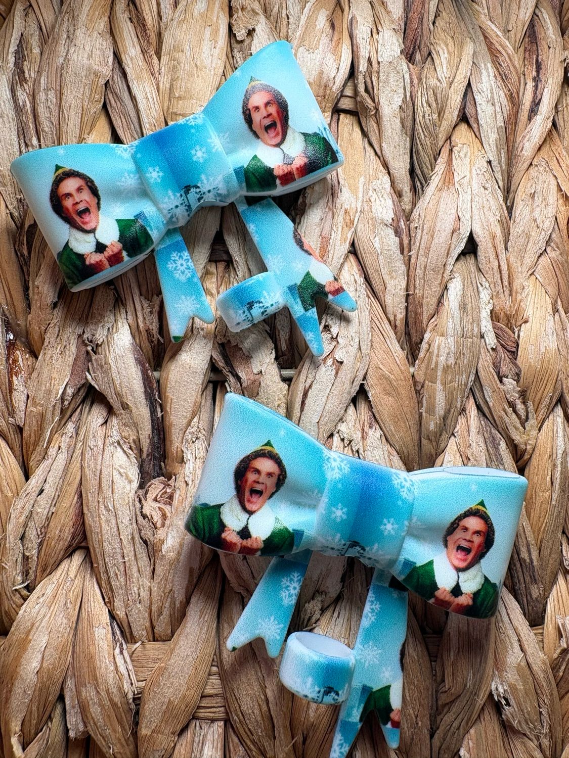 Elf Straw Topper Bow (TSC Exclusive)