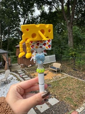 Cheese 3d Printed Kicker