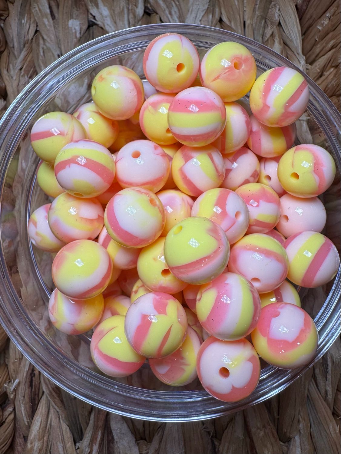 Pink Lemonade Liquid Silicone Bead 