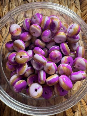 Purple Rain Liquid Silicone Abacus 