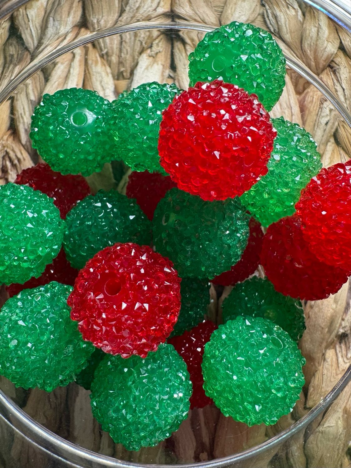 20mm Christmas Sugar Mix-25pc