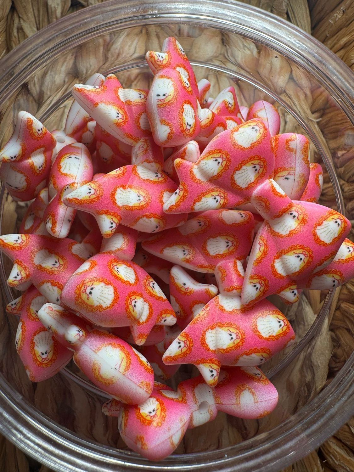 Pink Ghosties Bow Focal (TSC Exclusive)