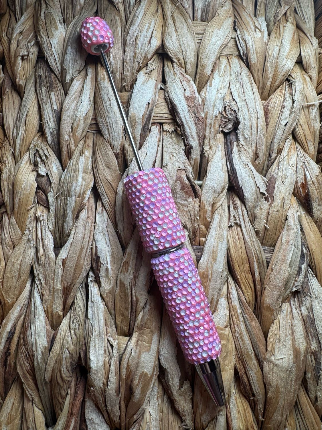 Pink Lollipop Rhinestone Pen