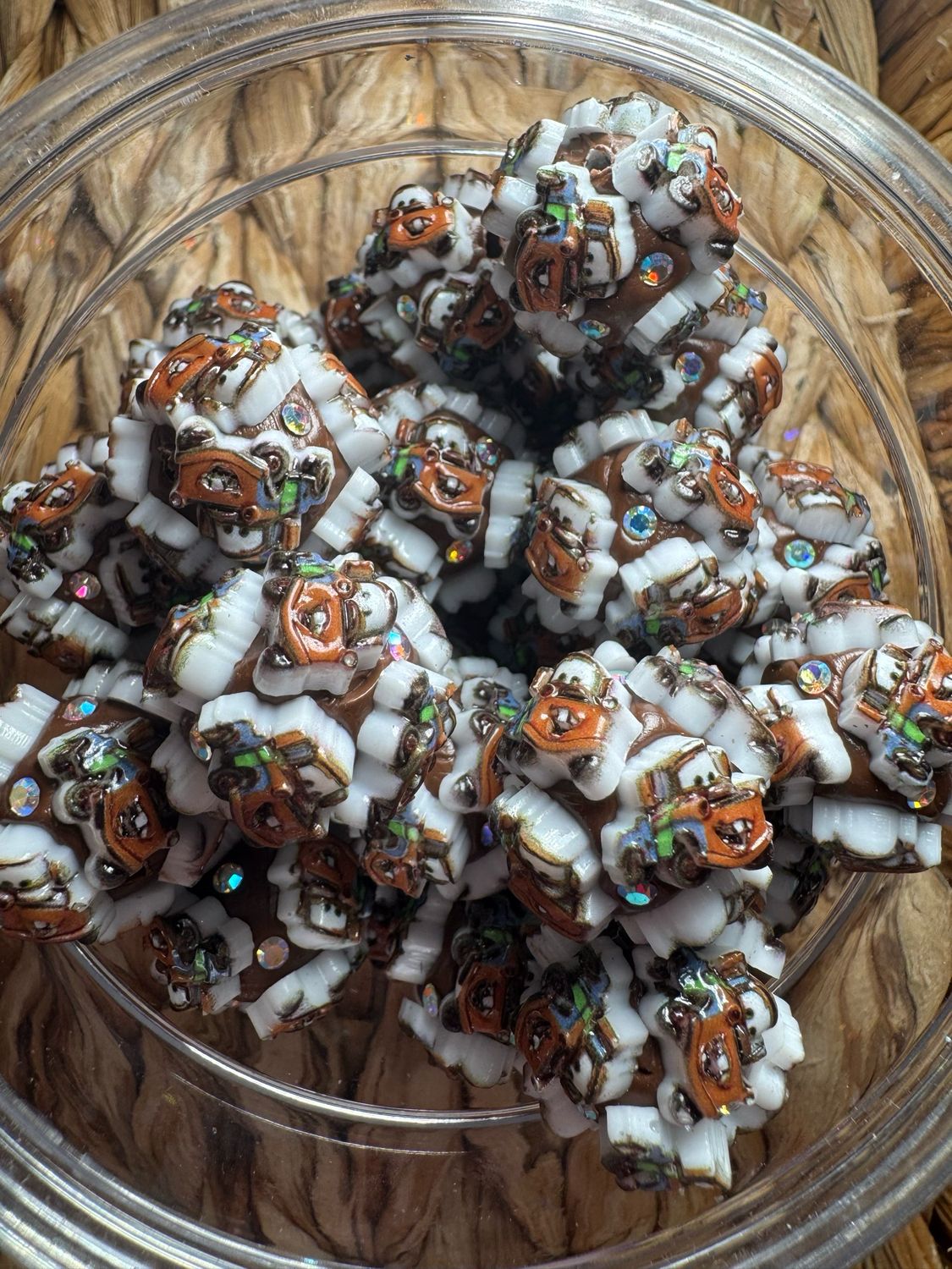 Mater Clay Beads-5pc
